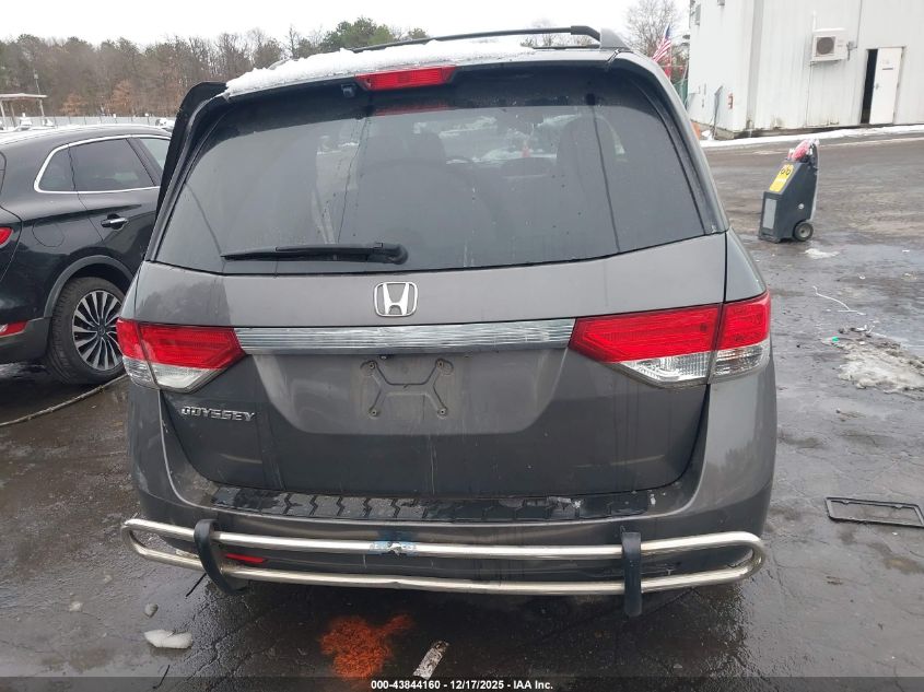 2014 Honda Odyssey Ex-L VIN: 5FNRL5H65EB056643 Lot: 43844160