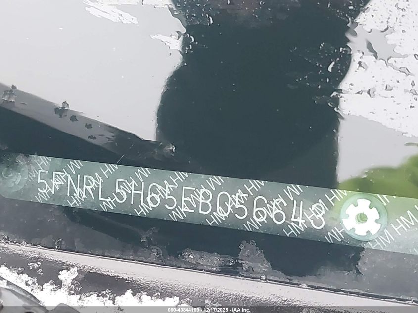 2014 Honda Odyssey Ex-L VIN: 5FNRL5H65EB056643 Lot: 43844160