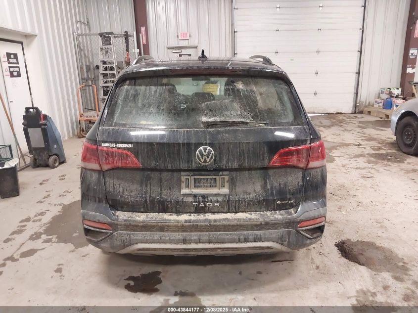2022 Volkswagen Taos 1.5T S VIN: 3VVAX7B2XNM069582 Lot: 43844177