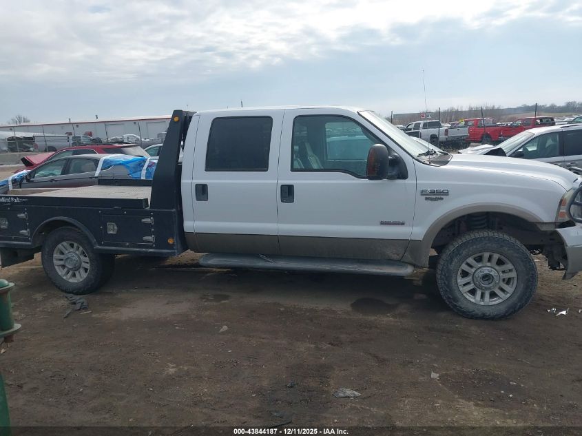 2005 Ford F-350 Lariat/Xl/Xlt VIN: 1FTWW31P35EB89341 Lot: 43844187