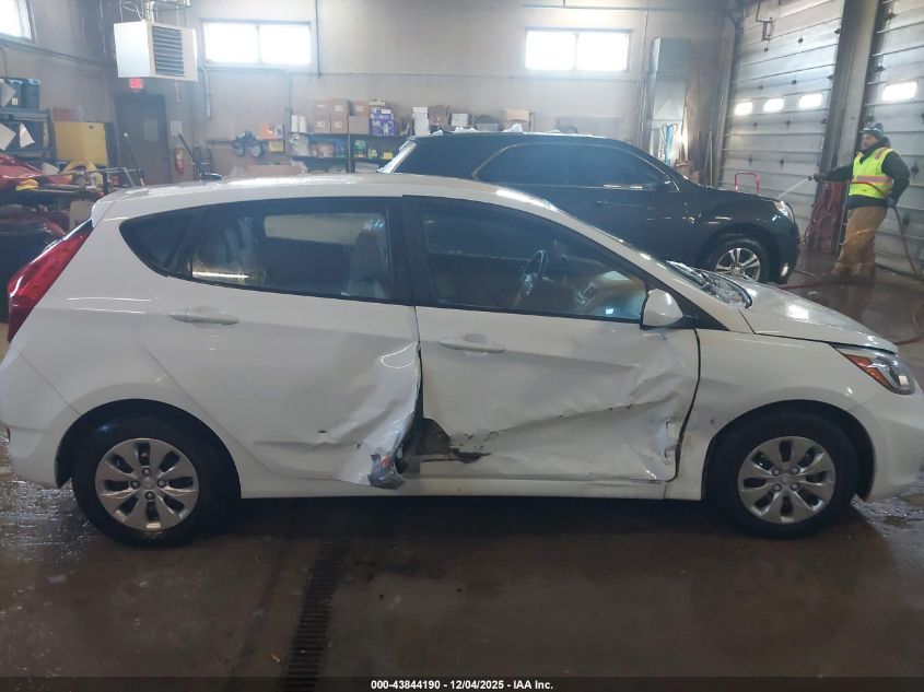 2017 Hyundai Accent Se VIN: KMHCT5AE1HU344559 Lot: 43844190