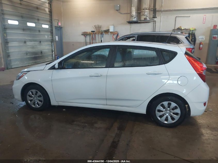 2017 Hyundai Accent Se VIN: KMHCT5AE1HU344559 Lot: 43844190