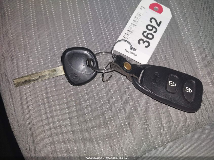 2017 Hyundai Accent Se VIN: KMHCT5AE1HU344559 Lot: 43844190