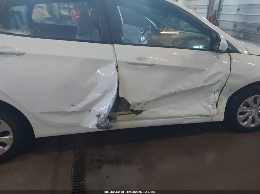 2017 Hyundai Accent Se VIN: KMHCT5AE1HU344559 Lot: 43844190