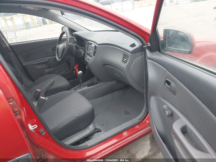 2008 Kia Rio Lx VIN: KNADE123386374401 Lot: 43844246