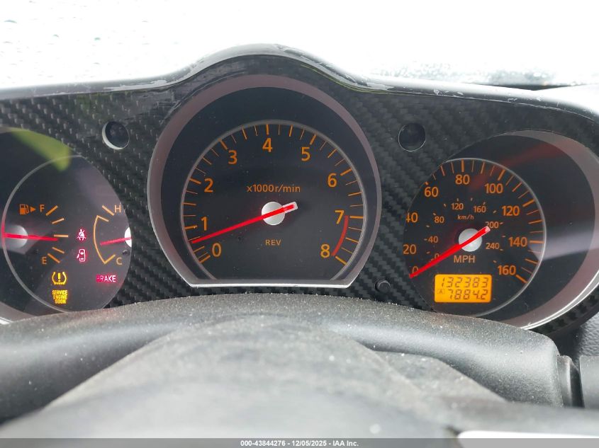 2006 Nissan 350Z Touring VIN: JN1AZ34D66M308786 Lot: 43844276