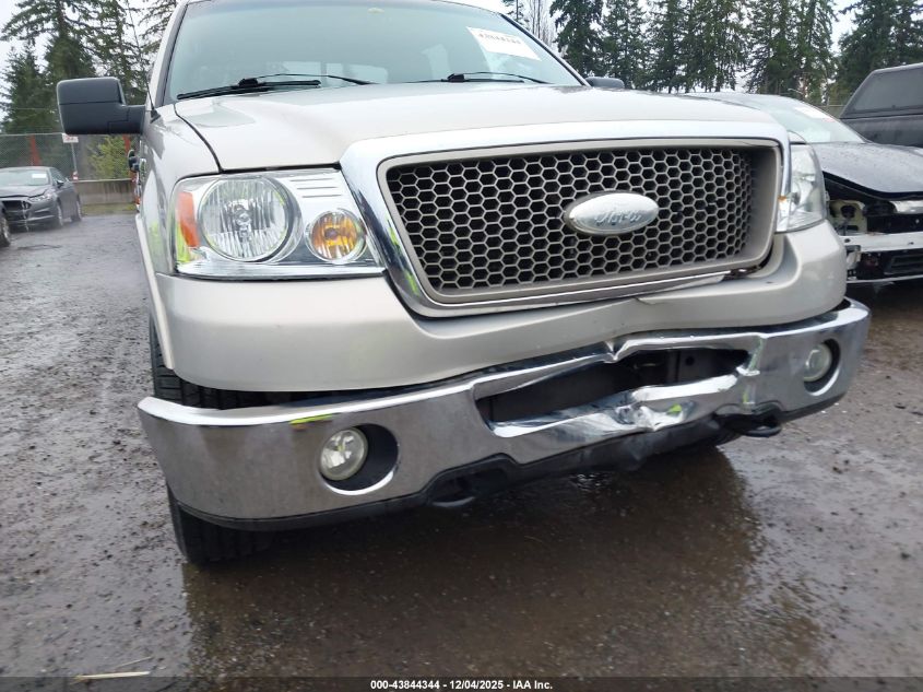 2006 Ford F-150 Fx4/Lariat/Xlt VIN: 1FTPW14546FA08634 Lot: 43844344