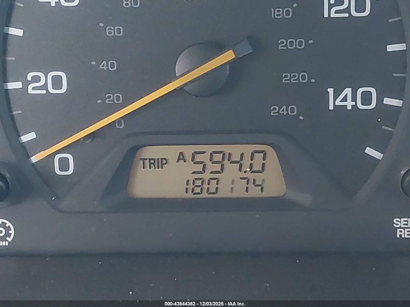 2001 Honda Accord 3.0 Ex VIN: 1HGCG16571A043622 Lot: 43844362