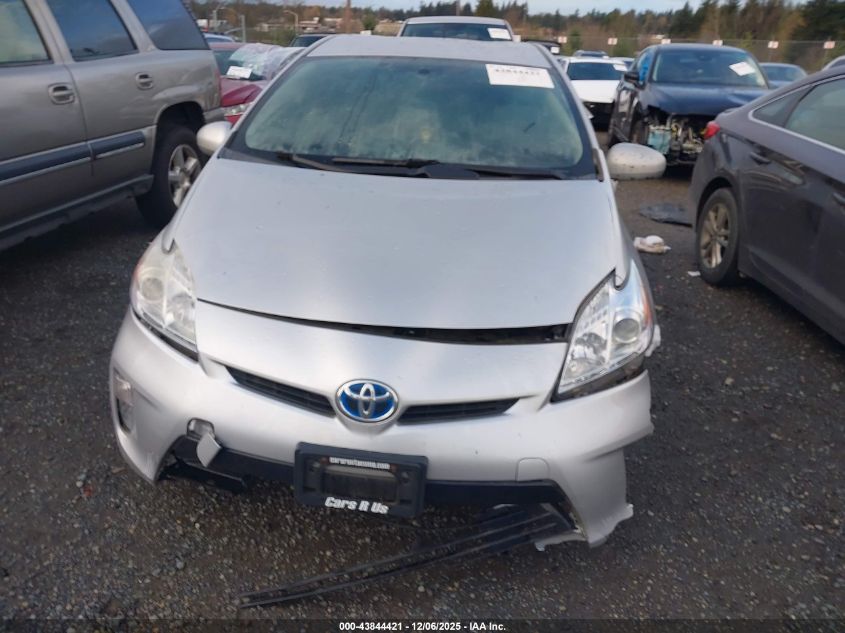 2014 Toyota Prius Two VIN: JTDKN3DU7E0360771 Lot: 43844421
