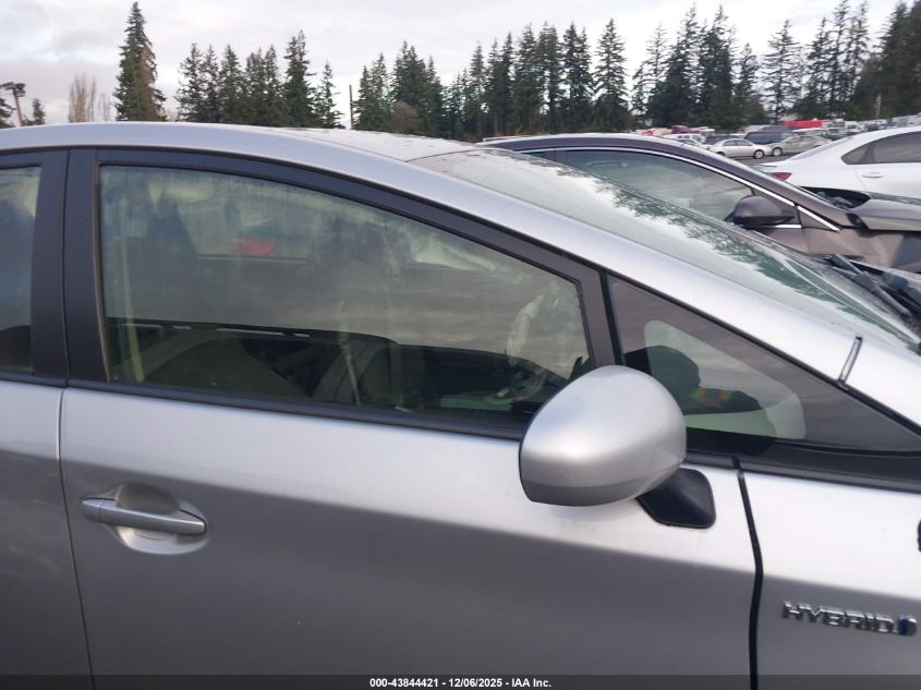 2014 Toyota Prius Two VIN: JTDKN3DU7E0360771 Lot: 43844421