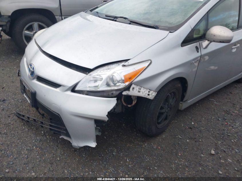 2014 Toyota Prius Two VIN: JTDKN3DU7E0360771 Lot: 43844421