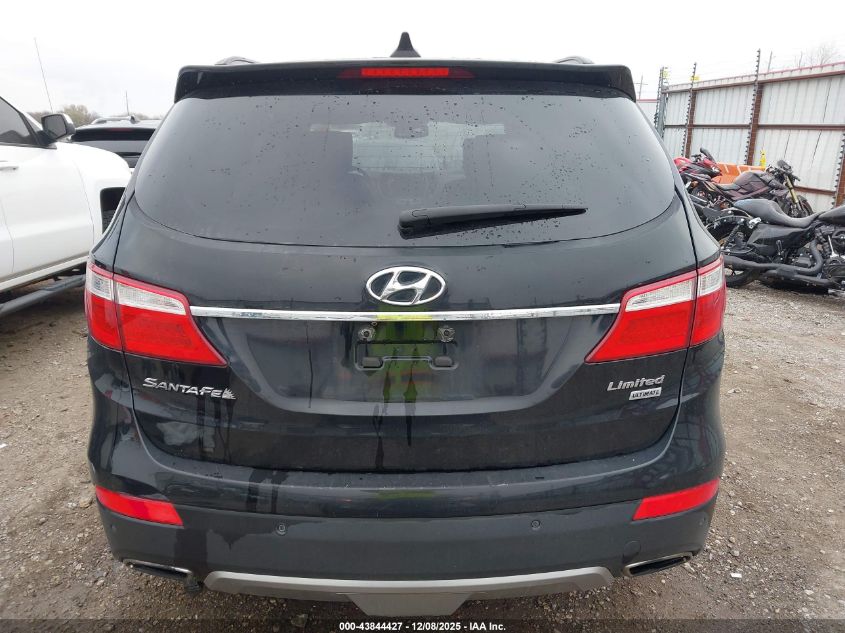 2015 Hyundai Santa Fe Limited VIN: KM8SR4HF0FU100157 Lot: 43844427