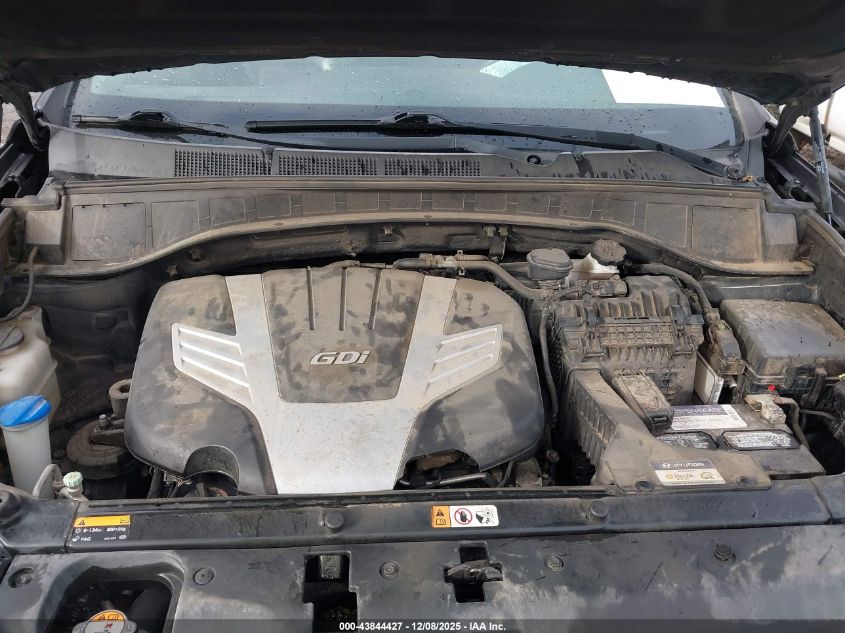 2015 Hyundai Santa Fe Limited VIN: KM8SR4HF0FU100157 Lot: 43844427