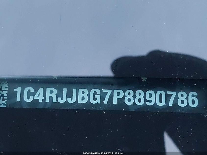 2023 Jeep Grand Cherokee L Limited 4X2 VIN: 1C4RJJBG7P8890786 Lot: 43844429