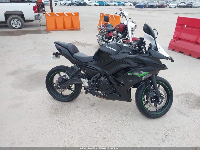 2025 Kawasaki Ex650 R VIN: ML5EXER13SDAF4116 Lot: 43844478