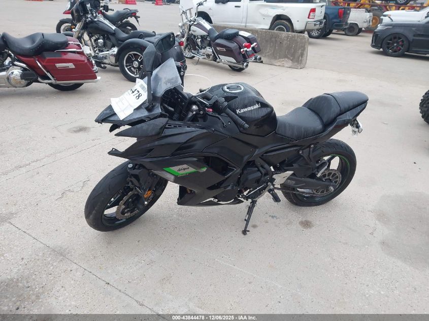 2025 Kawasaki Ex650 R VIN: ML5EXER13SDAF4116 Lot: 43844478