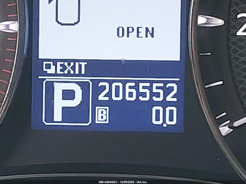 2012 Infiniti Qx56 VIN: JN8AZ2NF2C9515797 Lot: 43844521