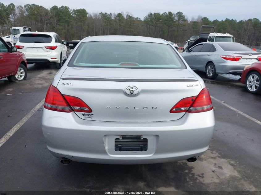 2008 Toyota Avalon Limited VIN: 4T1BK36B38U312780 Lot: 43844538
