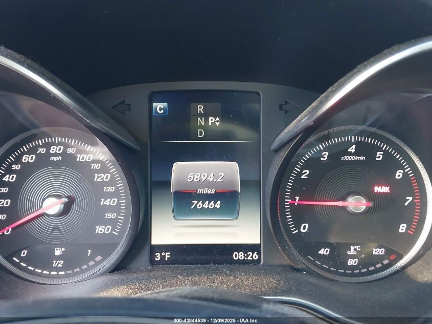 2017 Mercedes-Benz C 300 4Matic VIN: WDDWJ4KB4HF449371 Lot: 43844539