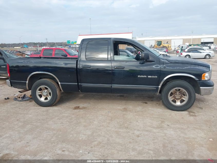 2002 Dodge Ram 1500 St VIN: 3D7HA18N82G145295 Lot: 43844578