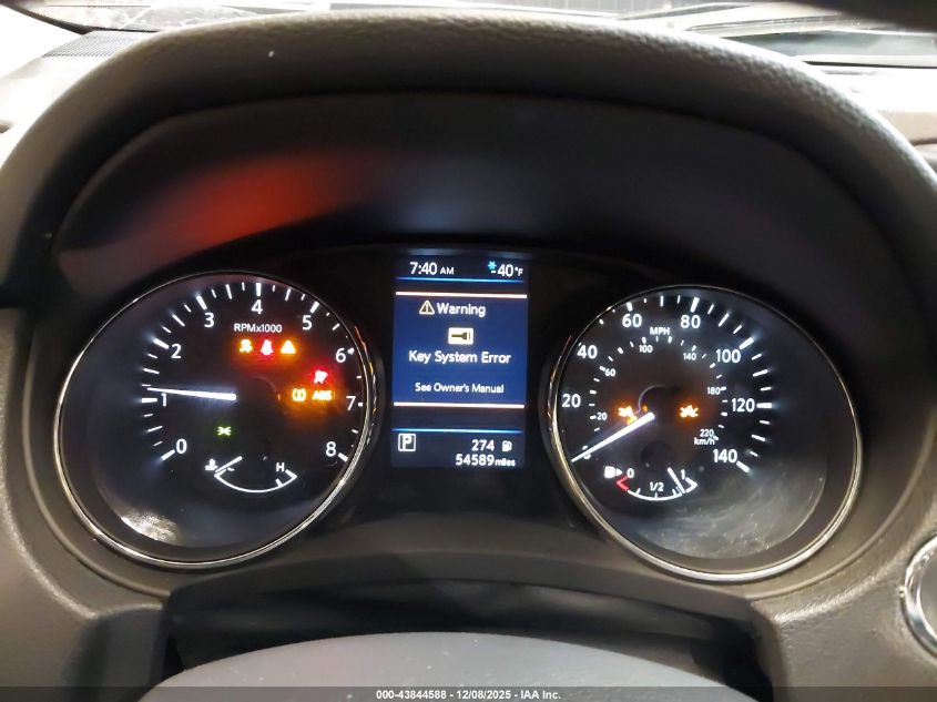 2020 Nissan Rogue Sl Intelligent Awd VIN: 5N1AT2MV2LC799503 Lot: 43844588