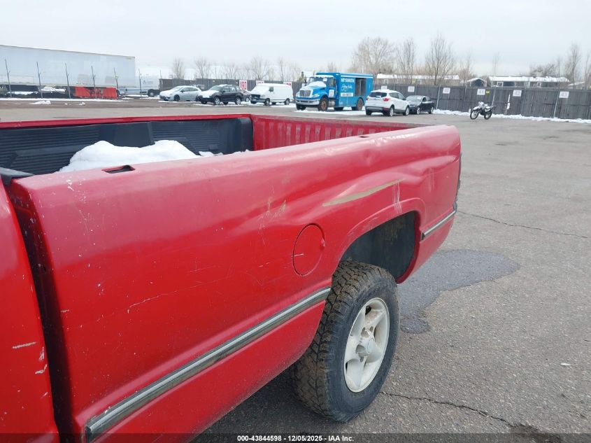 1997 Dodge Ram 1500 St VIN: 1B7HF13Z7VJ613610 Lot: 43844598