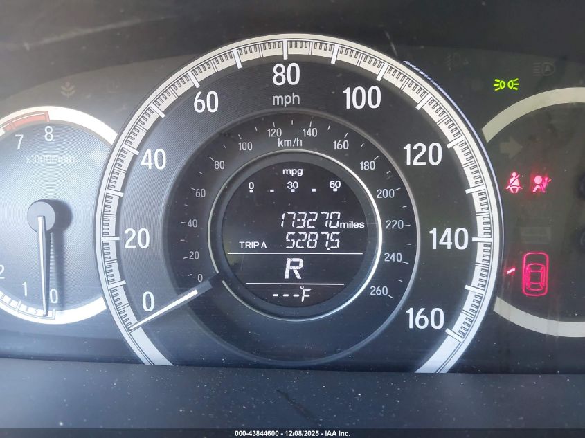 2016 Honda Accord Ex-L VIN: 1HGCR2F82GA086963 Lot: 43844600