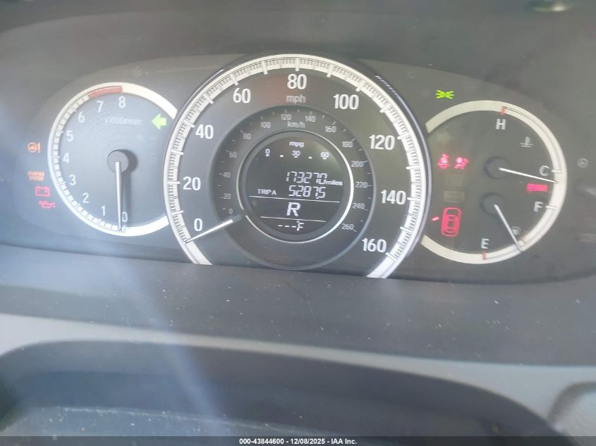 2016 Honda Accord Ex-L VIN: 1HGCR2F82GA086963 Lot: 43844600