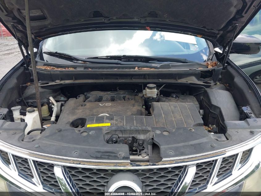 2014 Nissan Murano Le/S/Sl/Sv VIN: JN8AZ1MU0EW408360 Lot: 43844649