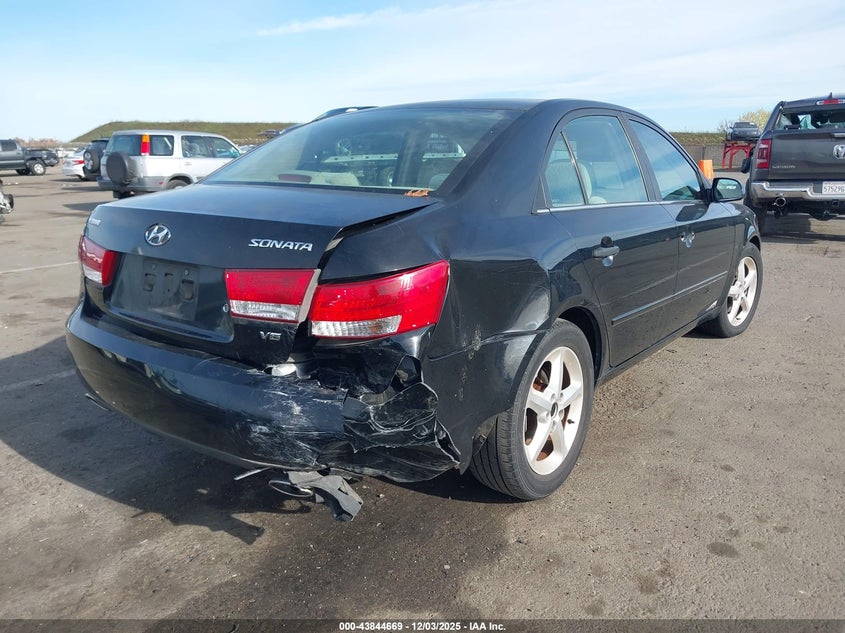 5NPEU46F17H209676 2007 HYUNDAI SONATA photo no. 4