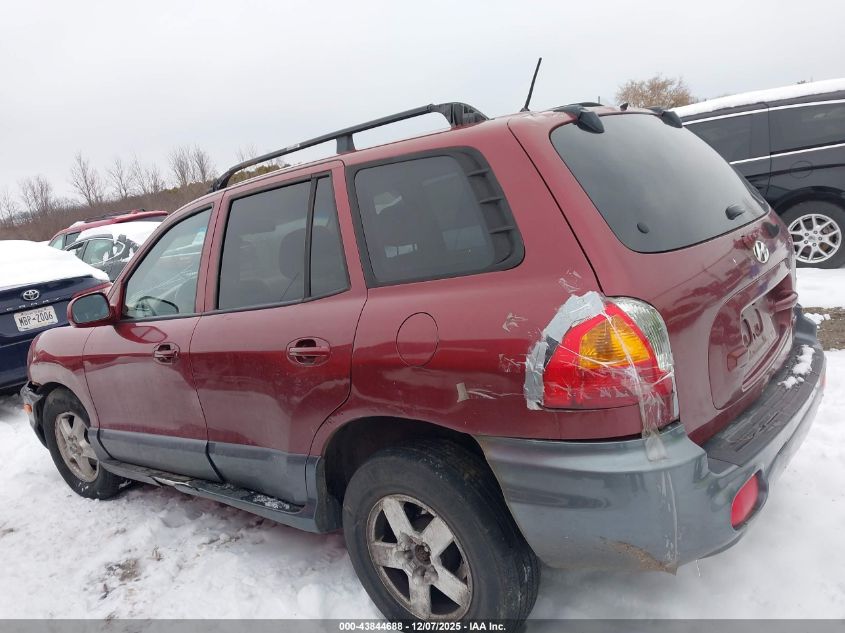 2004 Hyundai Santa Fe Gls/Lx VIN: KM8SC73E14U735063 Lot: 43844688