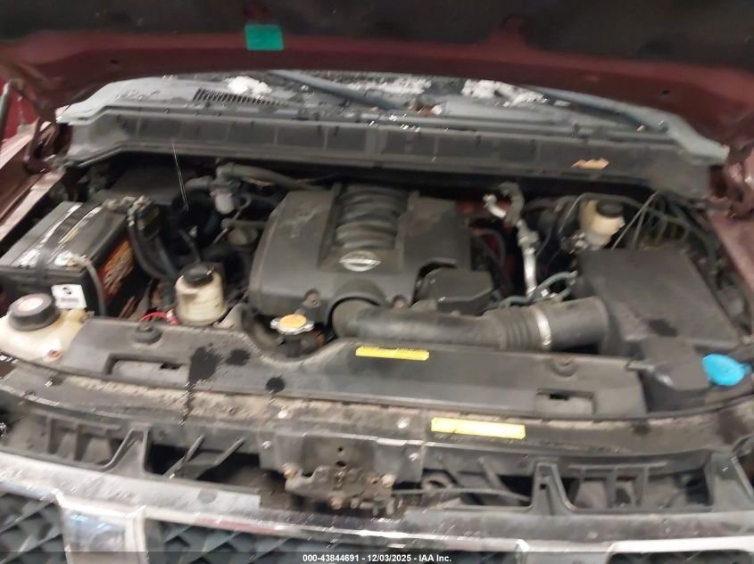 2004 Nissan Titan Se VIN: 1N6AA07B84N579186 Lot: 43844691