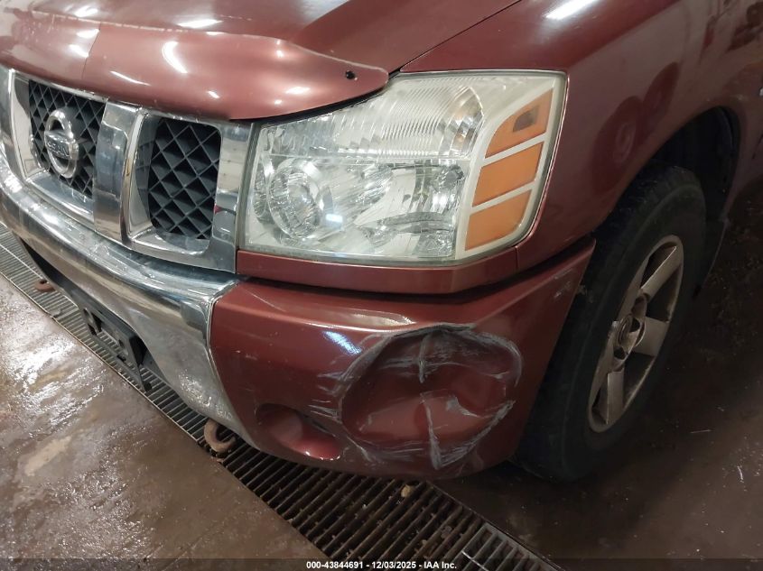 2004 Nissan Titan Se VIN: 1N6AA07B84N579186 Lot: 43844691