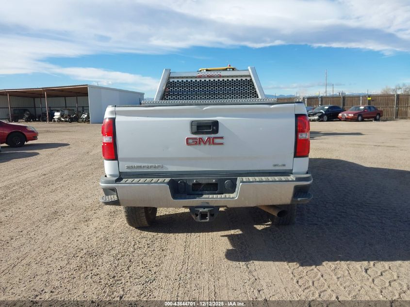 2017 GMC Sierra 2500Hd Sle VIN: 1GT12SEG7HF158523 Lot: 43844701