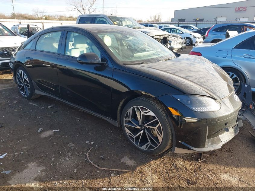 2024 Hyundai Ioniq 6 Limited VIN: KMHM54AC0RA058485 Lot: 43844733