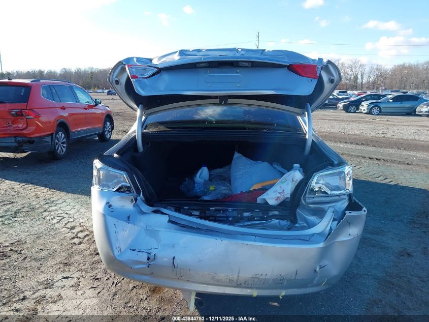 2015 Chevrolet Impala 2Lt VIN: 2G1125S30F9234360 Lot: 43844753