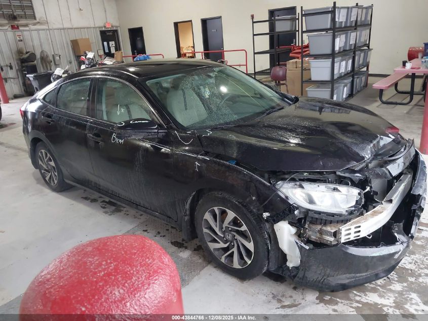 2017 Honda Civic Ex VIN: 2HGFC2F74HH554071 Lot: 43844766