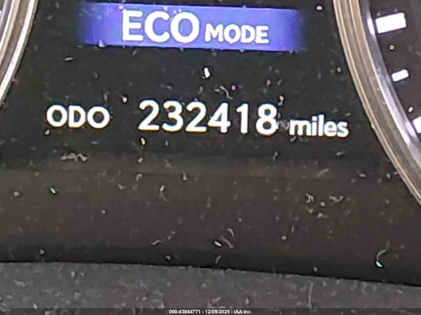 2013 Lexus Gs 350 VIN: JTHBE1BL7D5010717 Lot: 43844771