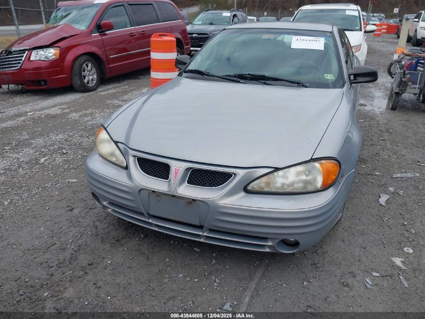 2000 Pontiac Grand Am Se1 VIN: 1G2NF52E0YC541526 Lot: 43844805