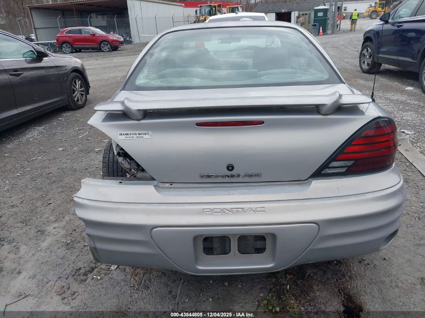 2000 Pontiac Grand Am Se1 VIN: 1G2NF52E0YC541526 Lot: 43844805