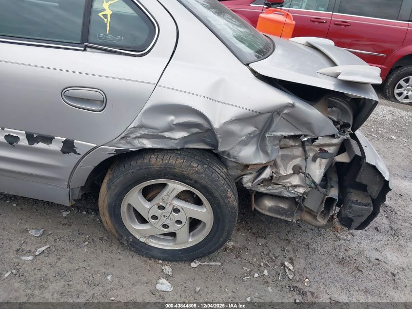 2000 Pontiac Grand Am Se1 VIN: 1G2NF52E0YC541526 Lot: 43844805