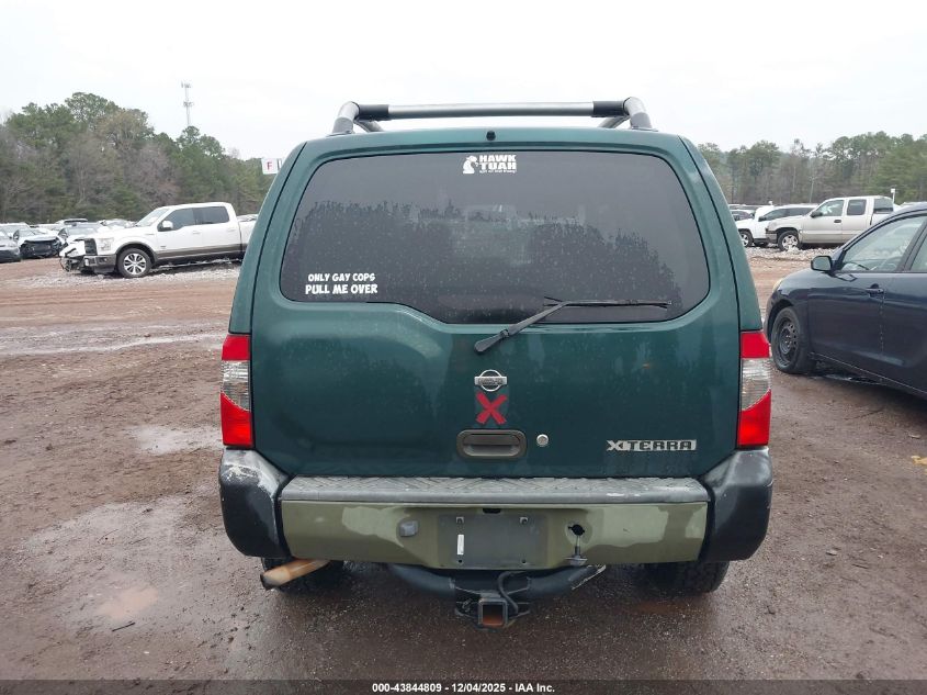 2001 Nissan Xterra Xe-V6 VIN: 5N1ED28T41C506186 Lot: 43844809
