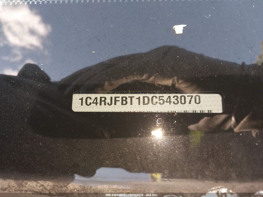 2013 Jeep Grand Cherokee Limited VIN: 1C4RJFBT1DC543070 Lot: 43844813