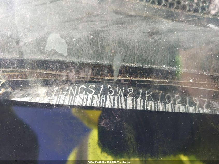 2001 Chevrolet Blazer Ls VIN: 1GNCS13W21K102197 Lot: 43844832