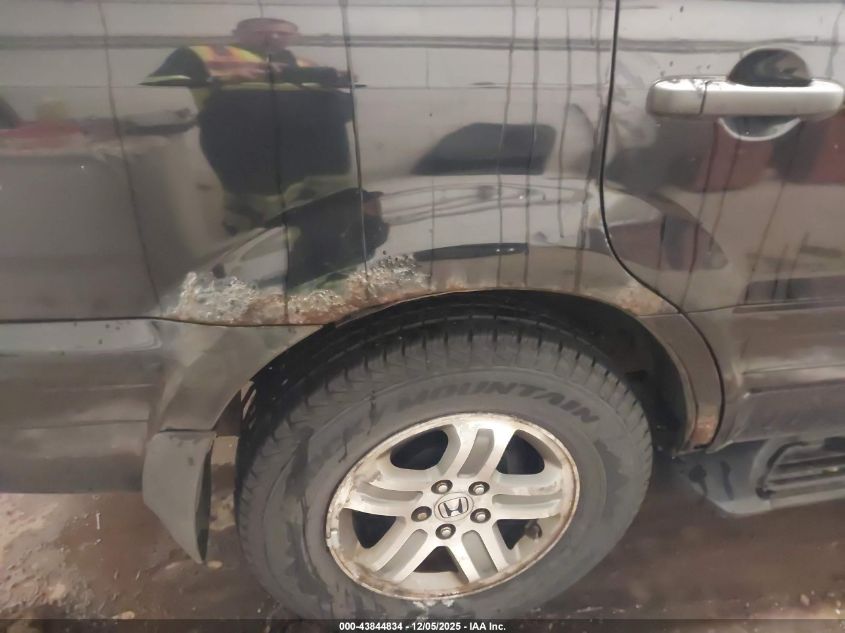 2005 Honda Pilot Ex-L VIN: 2HKYF18625H517875 Lot: 43844834