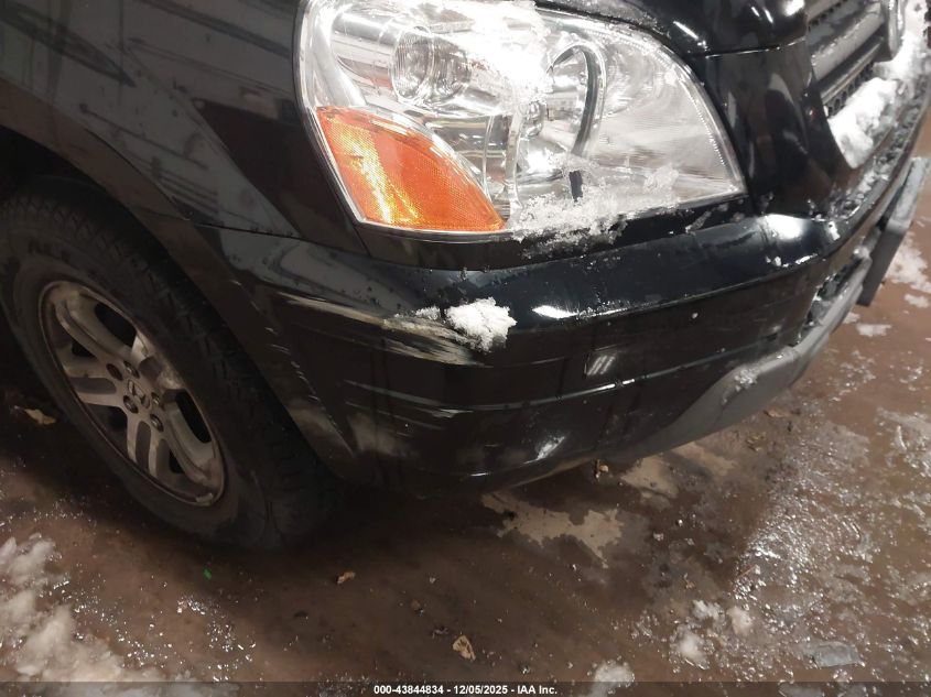 2005 Honda Pilot Ex-L VIN: 2HKYF18625H517875 Lot: 43844834