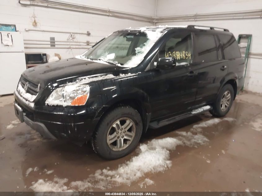 2005 Honda Pilot Ex-L VIN: 2HKYF18625H517875 Lot: 43844834