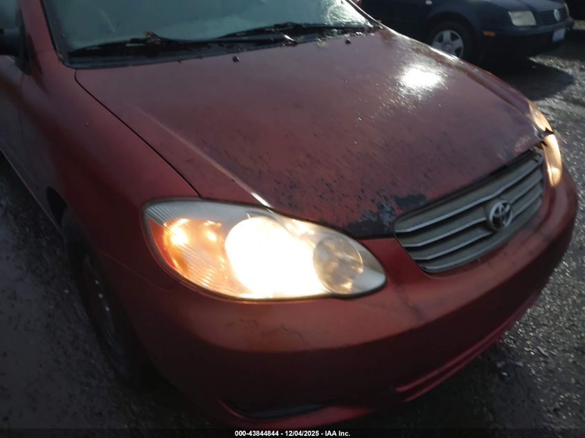 2003 Toyota Corolla Le VIN: 1NXBR32E73Z081726 Lot: 43844844