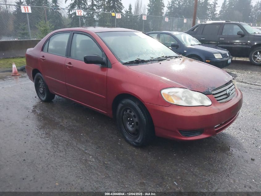 2003 Toyota Corolla Le