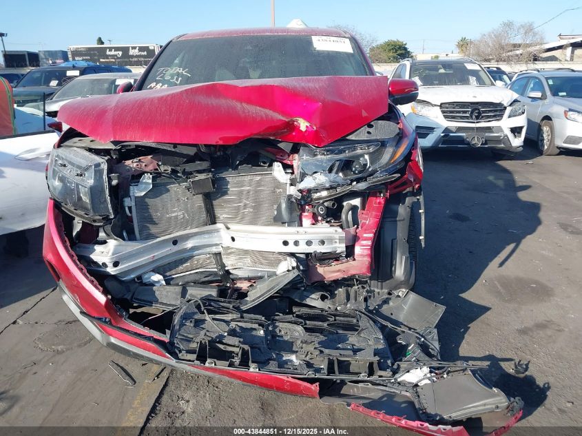 2023 Honda Passport Awd Ex-L VIN: 5FNYF8H56PB043656 Lot: 43844851